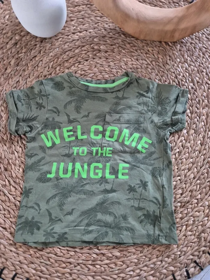 Tee-shirt jungle 3 ans - photo numéro 2