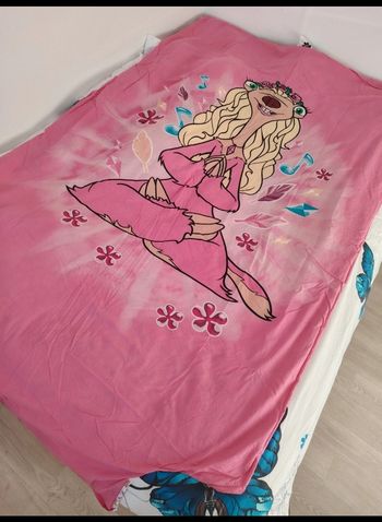 1 housse de couette et taie 1 taie d'oreiller recto verso l'âge de glace