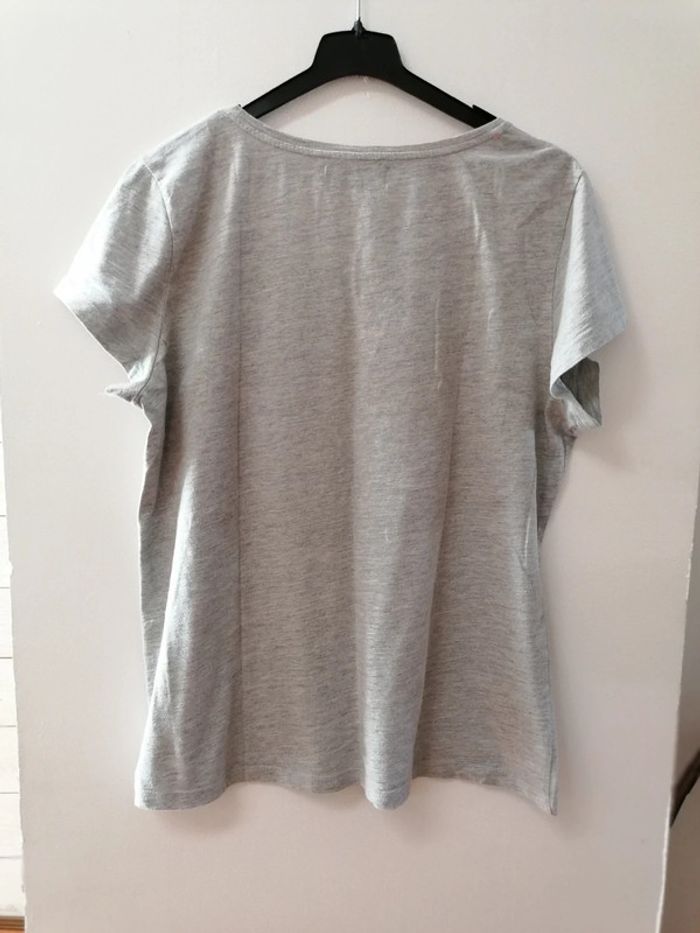 Tee-shirt smile c'est les vacances, Etam XL (mesures données. - photo numéro 4