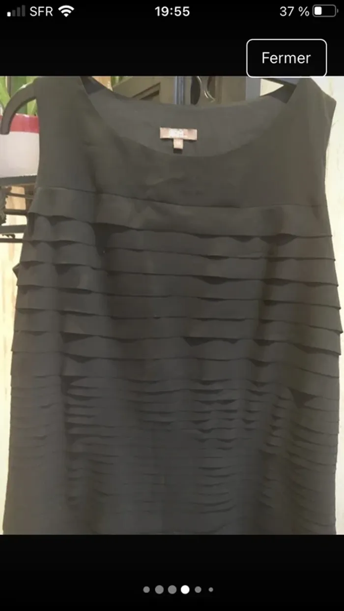 Superbe robe noire en 42 de la boutique Grain de Malice en excellent état proche du neuf - photo numéro 5
