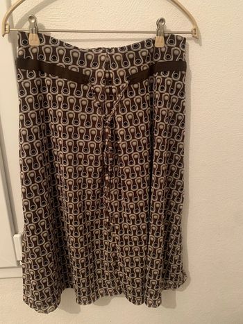 jupe  midi avec doublure