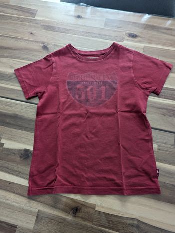 T-shirt Levi's Vintage rouge garçon 6 ans