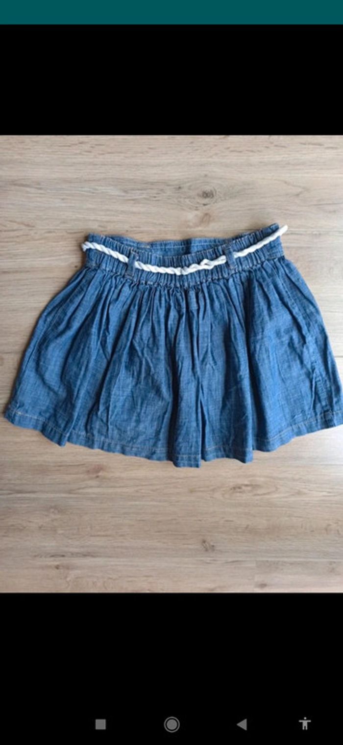 Jupe en jean kids graffiti Galeries Lafayette 10 ans - photo numéro 3