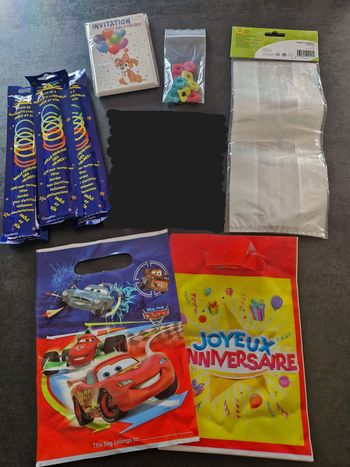 Lot célébration anniversaire - articles NEUFS