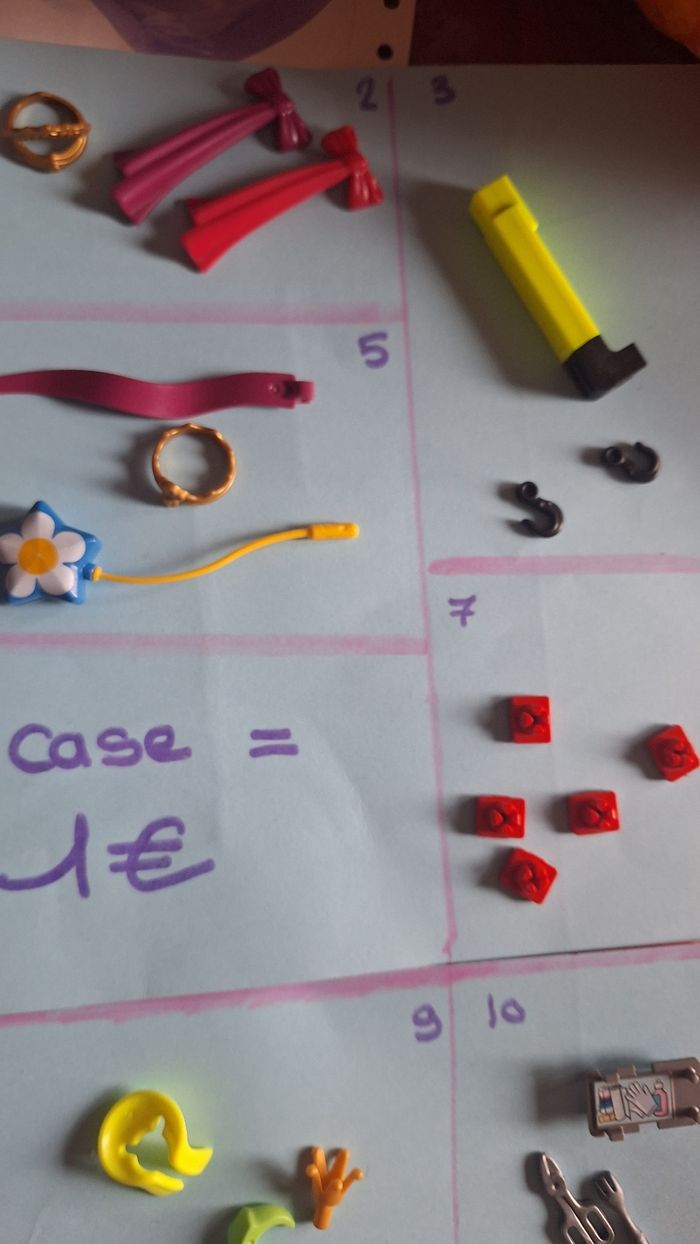 Gros lot lot petits accessoire playmobil