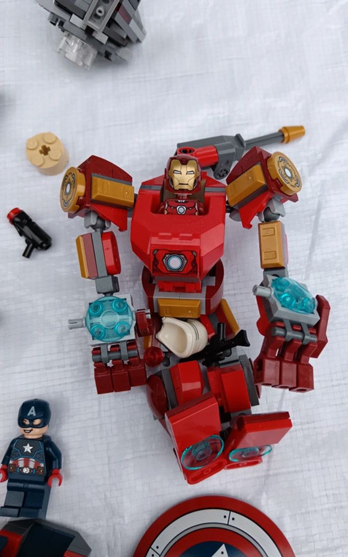 Lego Star Wars, Ironman, Capitaine America - photo numéro 2