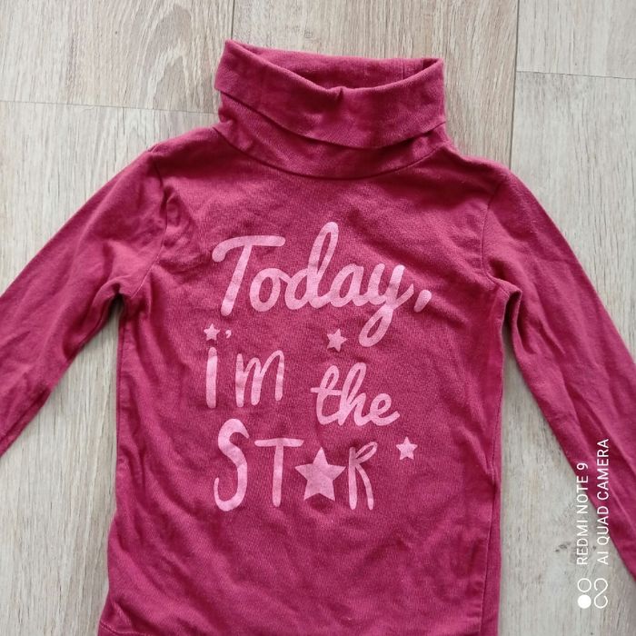 Col roulé rose foncé 3ans - photo numéro 2