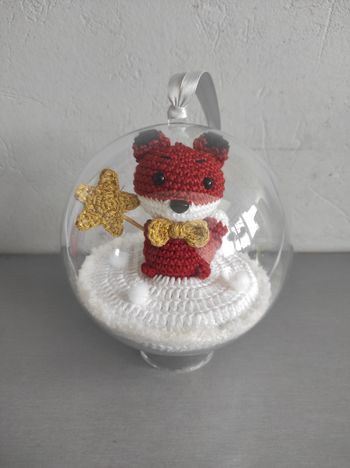 Boule de noël renard