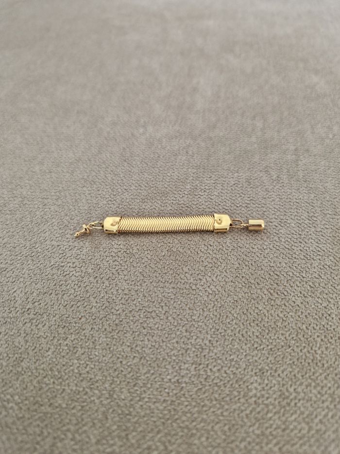 Boucle d'oreilles vintage dorée - photo numéro 5