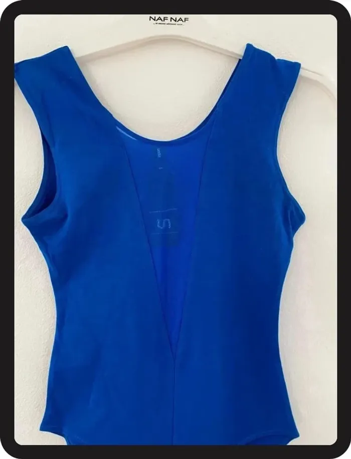 Undiz Body Résille & Bleu roi Taille S/36 - photo numéro 2