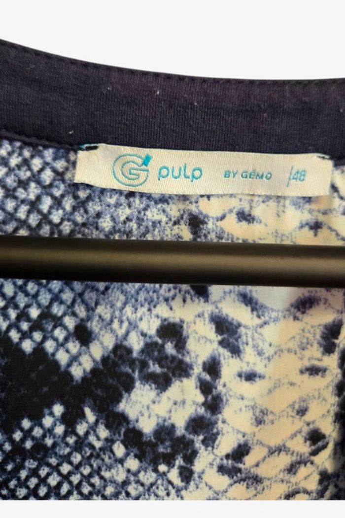 Blouse manches longues fluide et légère T48 Gemo - photo numéro 4