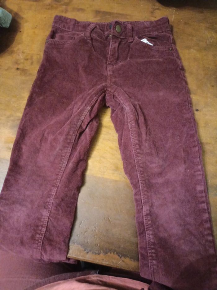 Pantalon en velours