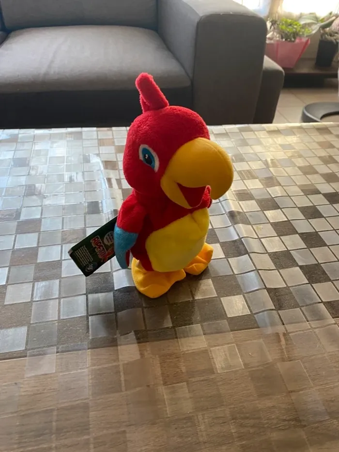 Peluche perroquet interactive (ne fonctionne plus )