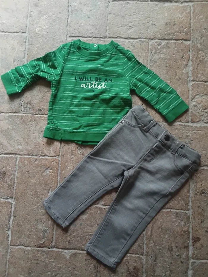 🌹ensemble garcon 6 mois 🌹