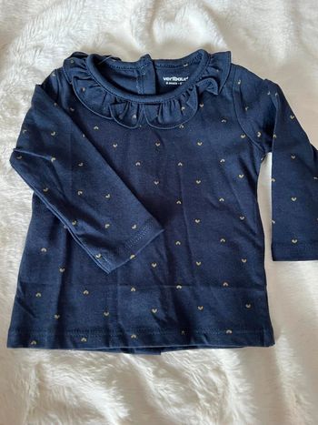 tee shirt  manche longue vertbaudet