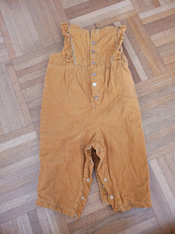 Salopette jaune - photo numéro 3