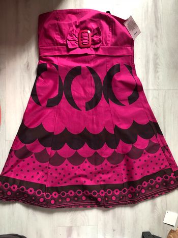 Robe rose taille m