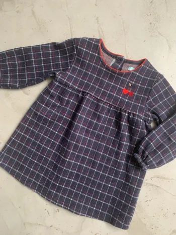Robe tartan obaibi 23m