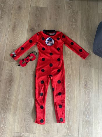 Costume Miraculous lady bug 5/6 ans
