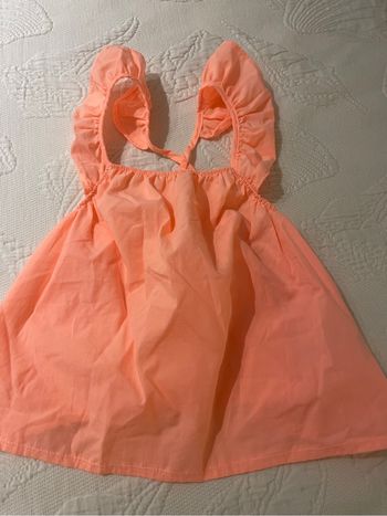 Top été fine bretelle fille