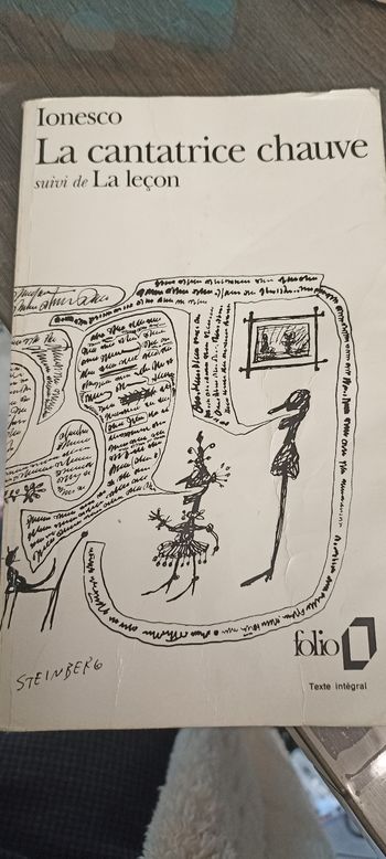 Livre la cantatrice chauve 