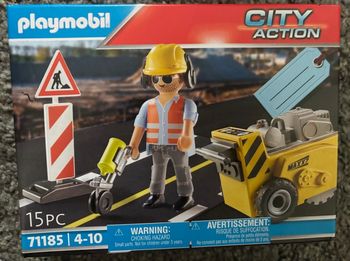 Playmobil 71185 Ouvrier avec scie de Sol