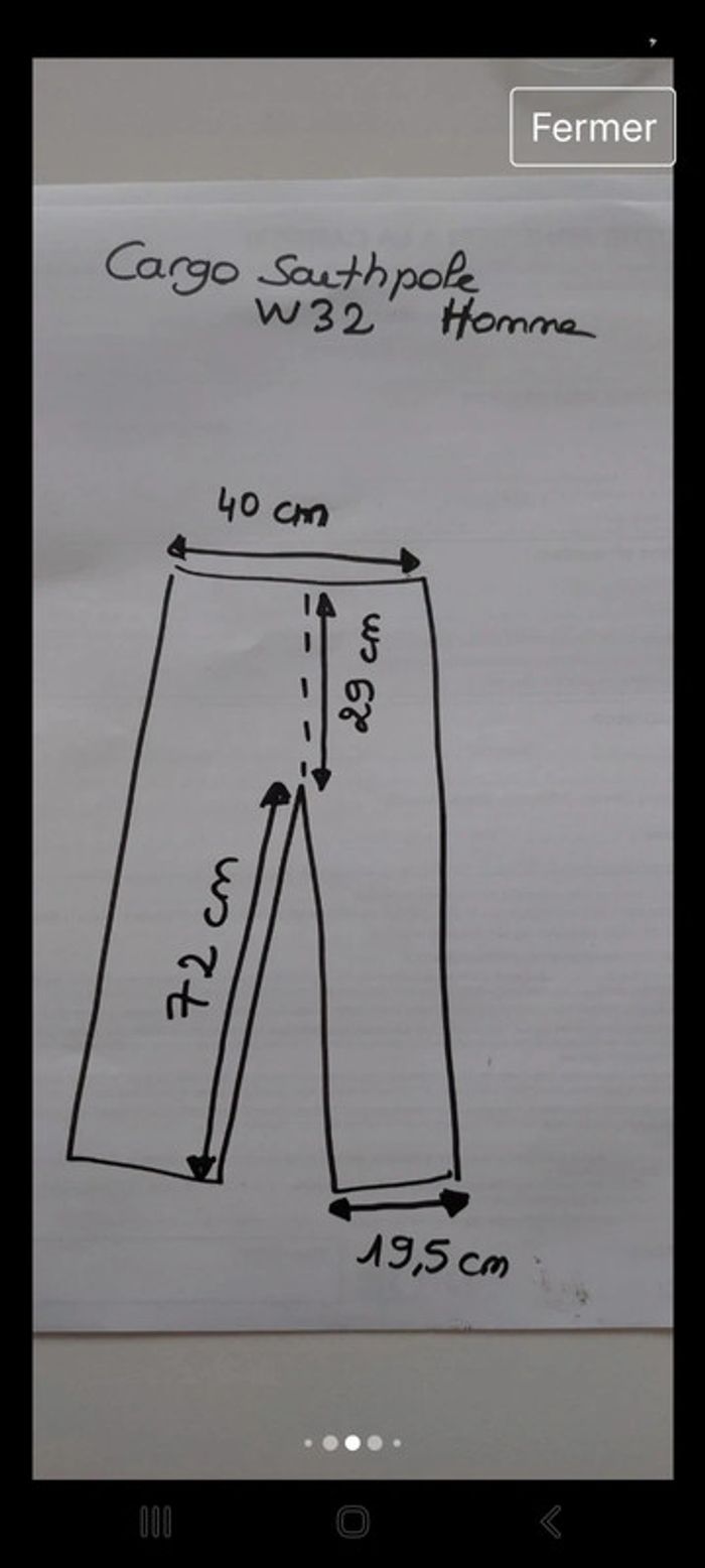 Jean denim baggy Southpole taille 40 - photo numéro 8