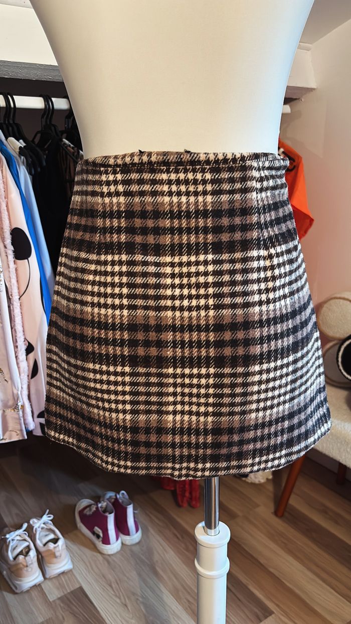 Jupe à carreaux automnale Boutique Indépendante T34 - photo numéro 3