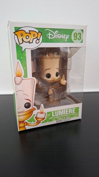 Funko pop disney lumière la belle et la bête 