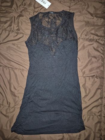 Robe noir dentelle
