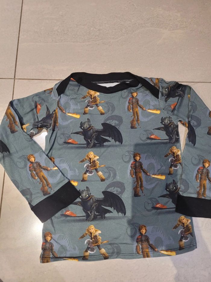 Tee shirt dragon 4/6ans