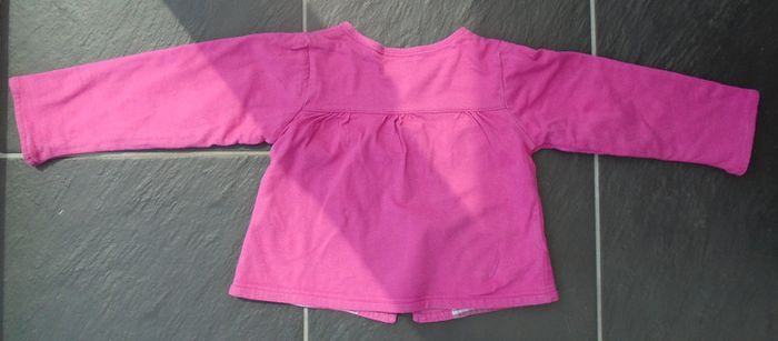 Joli gilet rose fuschia fille 18 mois (81 cm) - photo numéro 4
