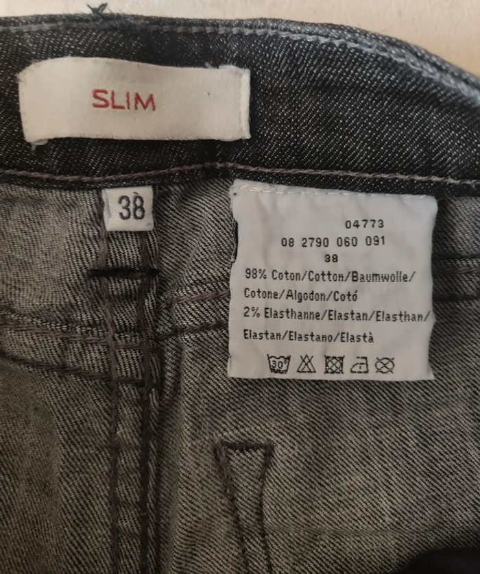Jean slim femme taille 38 - photo numéro 3