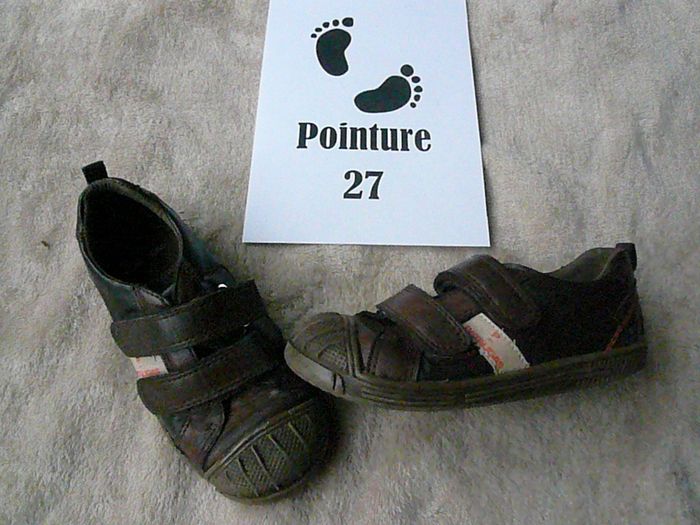 Chaussures basses marron Pataugas – Pointure 27 - photo numéro 2