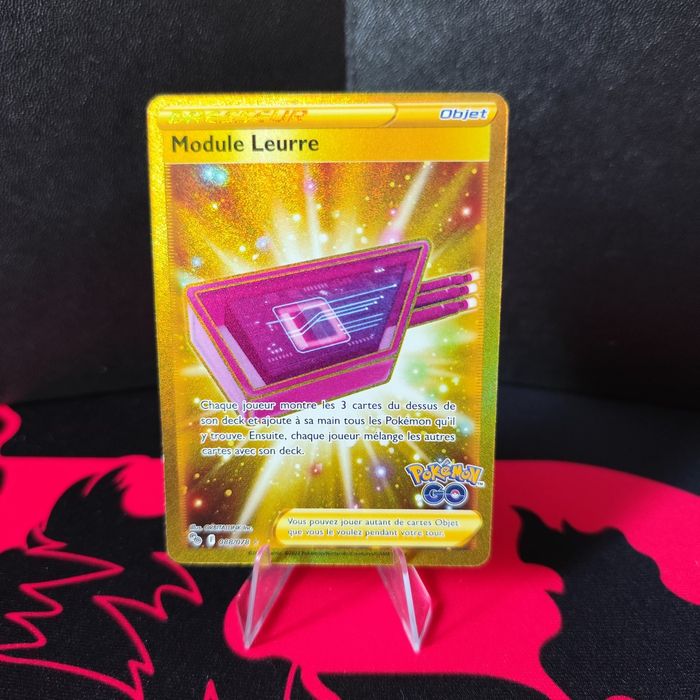 Carte pokémon neuve 🇨🇵 Module de leurre Gold 088/078 Pokémon GO - photo numéro 2