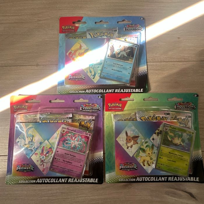 Tripack évolution prismatique