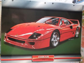 53 fiches voitures de sport Editions Atlas