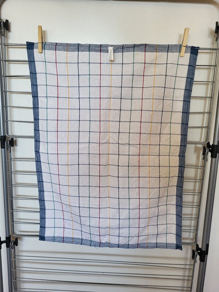 3 torchons quadrillages Becquet - photo numéro 7