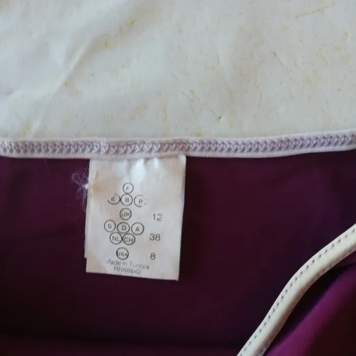 Maillot de bain 2 pièces violet t. 38 /40 - photo numéro 3
