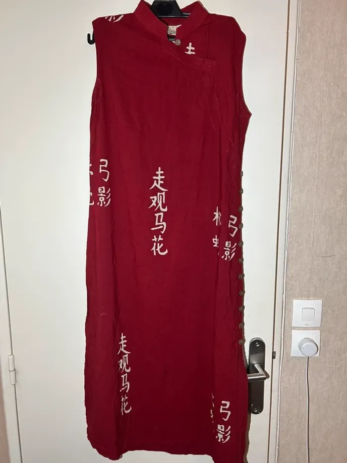 Robe longue paréo