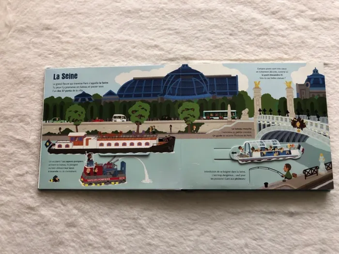 Mon livre animé Paris - nombreuses animations - pop-up - photo numéro 4