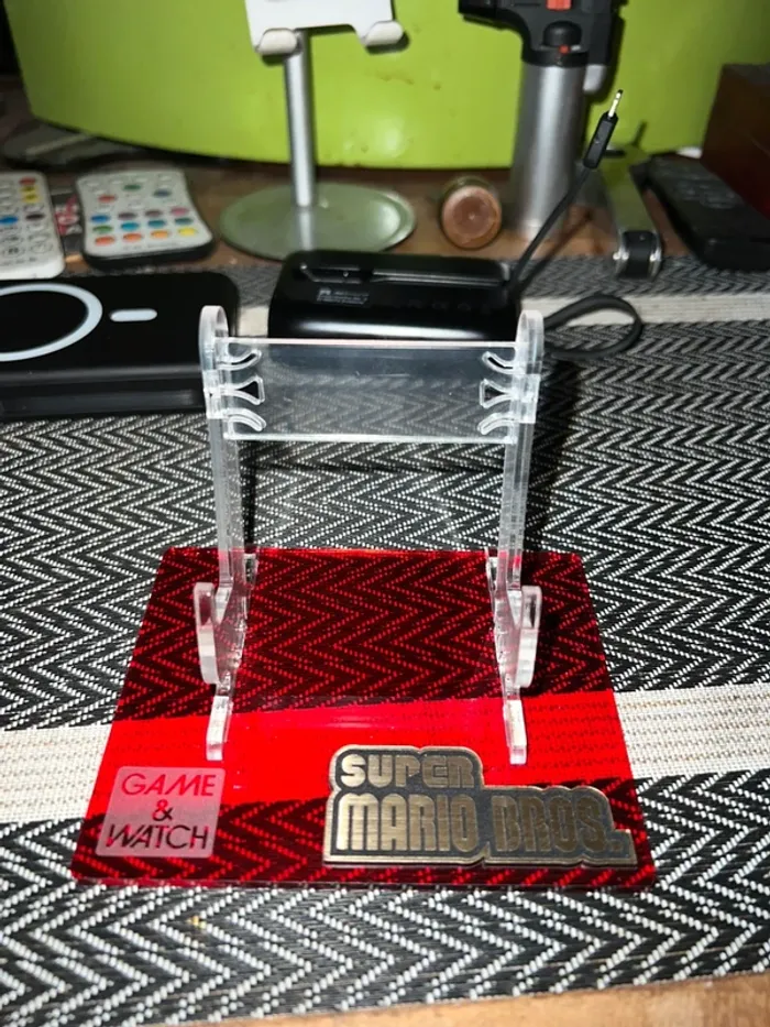 Game Watch Nintendo super Mario bros avec socle édition limitée rare - photo numéro 5
