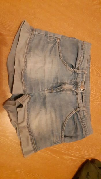 Short en jeans