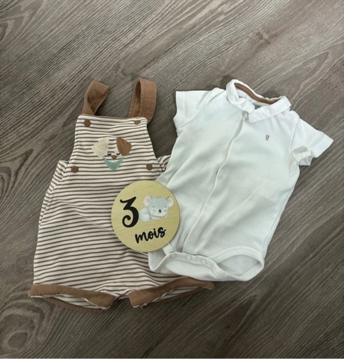 Ensemble bébé 3 mois