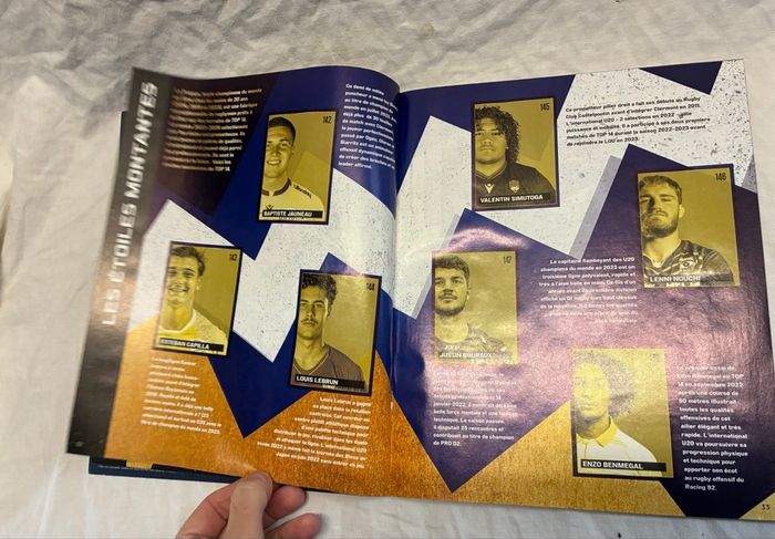 Kit Panini stickers Rugby Top 14 2023/2024 🏉 - photo numéro 8