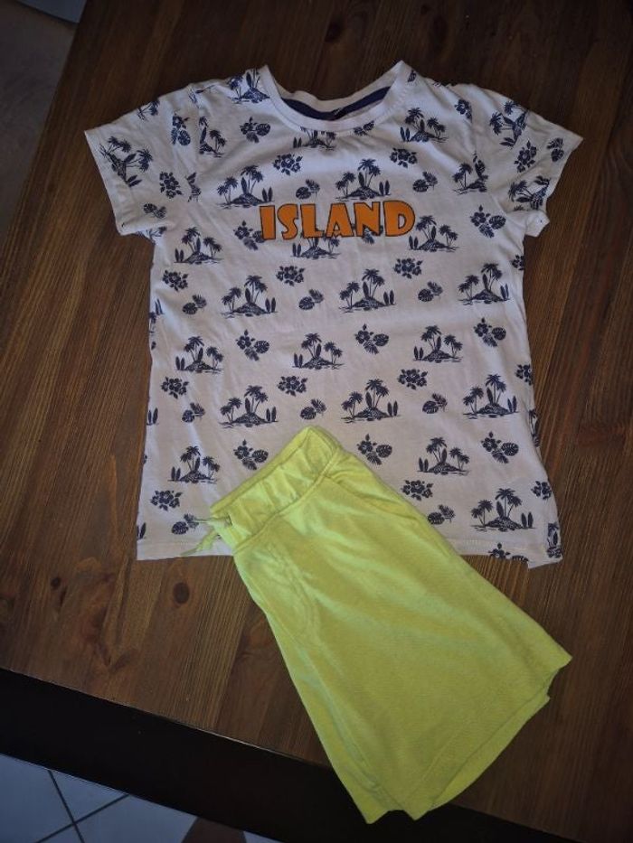 ensemble de plage pyjama sergent major 9 ans