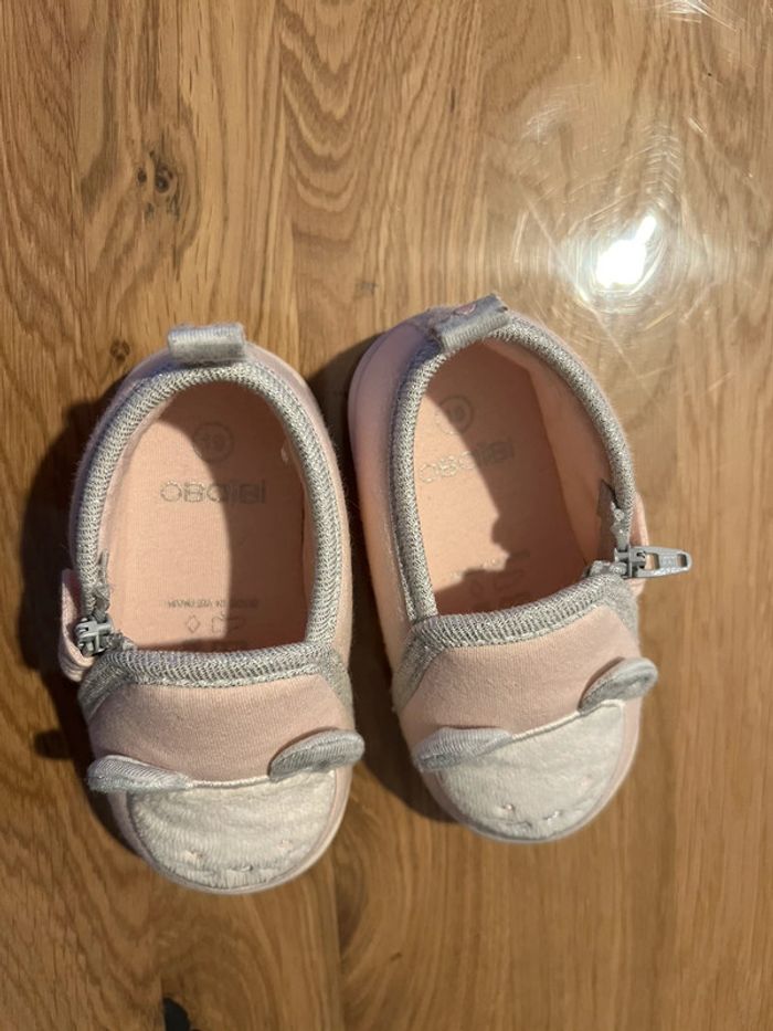 Chaussons rose pale bébé fille Okaïdi 19 - photo numéro 2