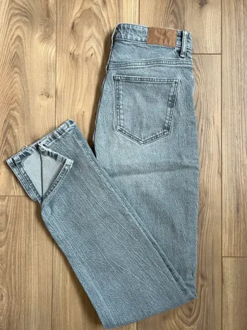 Jean skinny gris femme Zara
