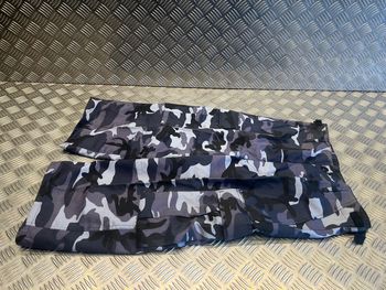 Short bermuda mil-tec camo urbain neige neuf taille xs