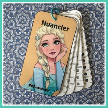 Nuancier guangna - tooli art - languo - grasp en 288  couleurs ou tout autres marques